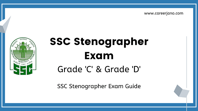 SSC Stenographer Exam details in hindi