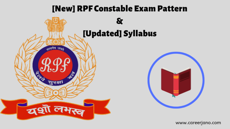 RPF Constable Exam Pattern and Syllabus