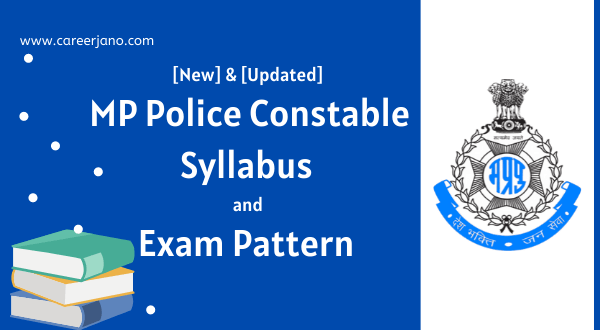 MP Police Constable Syllabus and Exam Pattern in hindi