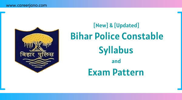 Bihar Police Constable Syllabus in Hindi and Exam Pattern