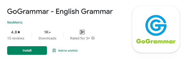 GoGrammar App Learn English Grammar